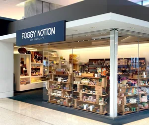 Foggy Notion storefront at SFO Terminal 3