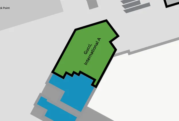 Gucci map location