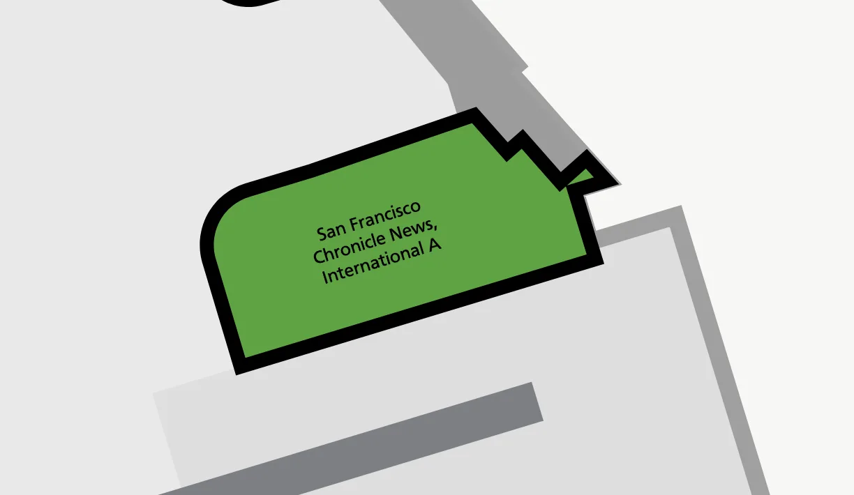 San Francisco Chronicle News map location